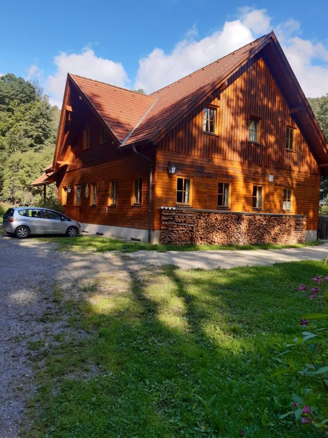 Schutzhaus Johannesbachklamm Unterhoflein Exteriör bild
